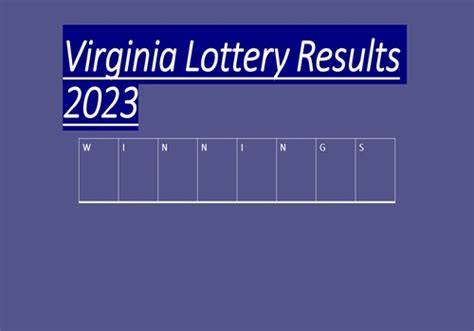 pick 4 va|Virginia (VA) Pick 4 Lottery Results .